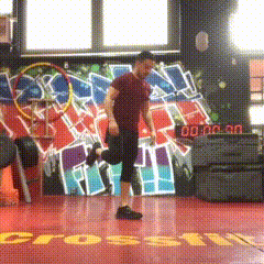 Single leg burpee